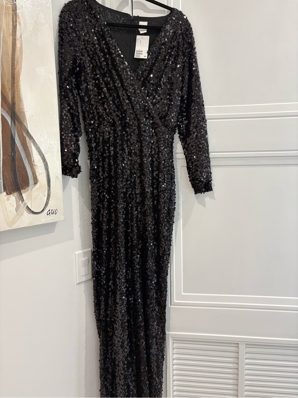 NWT H&M size Medium sequin jumpsuit